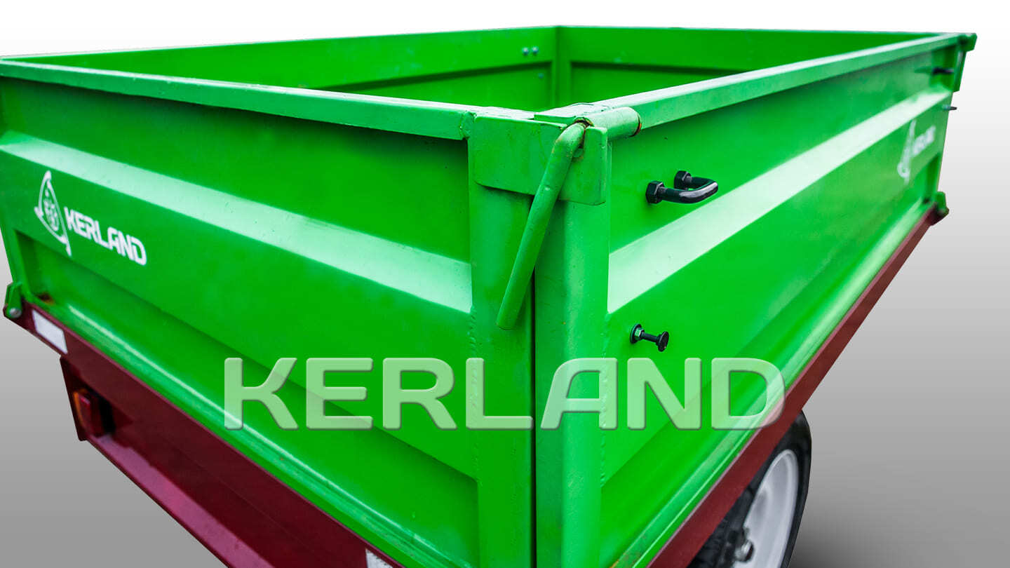 Прицеп Kerland | Керланд П-3210 с ПСМ к трактору (самосвальный)